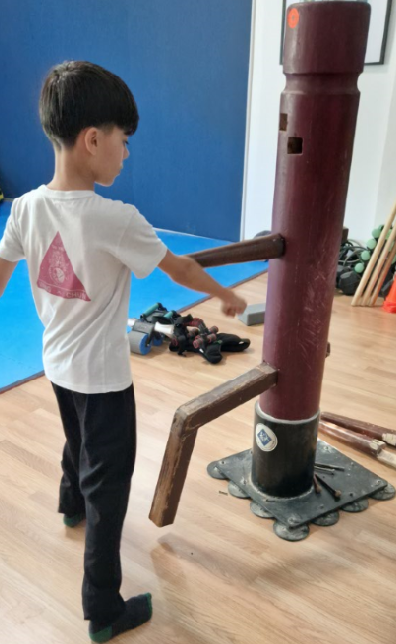 kung fu wing chun mannequin de bois